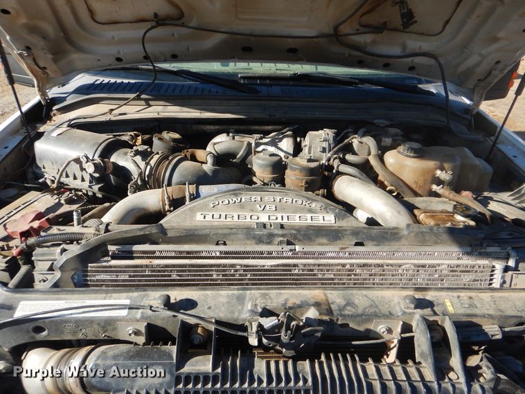 image for item DJ8564 2008 Ford F550 Super Duty XL  Crew Cab flatbed truck