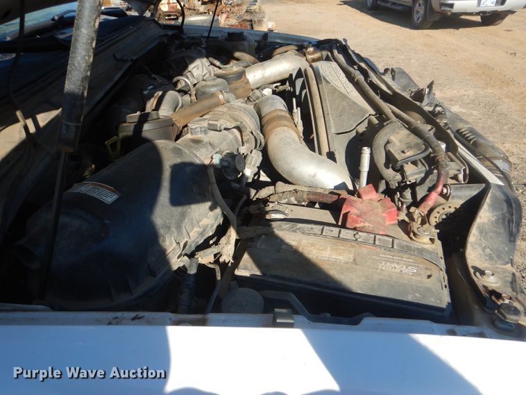 image for item DJ8564 2008 Ford F550 Super Duty XL  Crew Cab flatbed truck