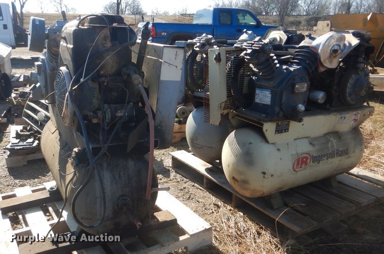 image for item DJ8566 (3) Ingersoll Rand air compressors