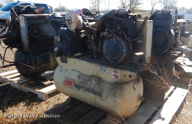 image for item DJ8566 (3) Ingersoll Rand air compressors