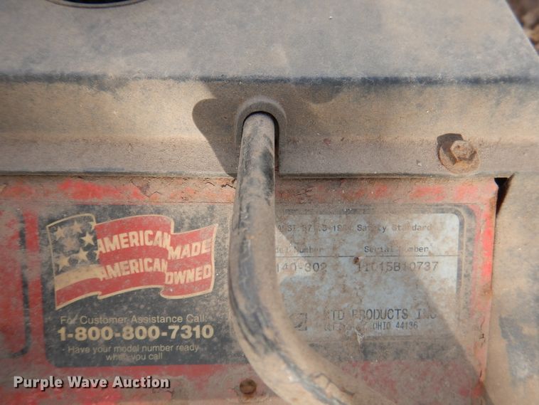 image for item DY9625 (2) MTD snow blowers