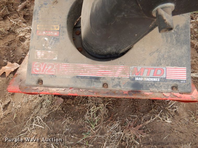 image for item DY9625 (2) MTD snow blowers