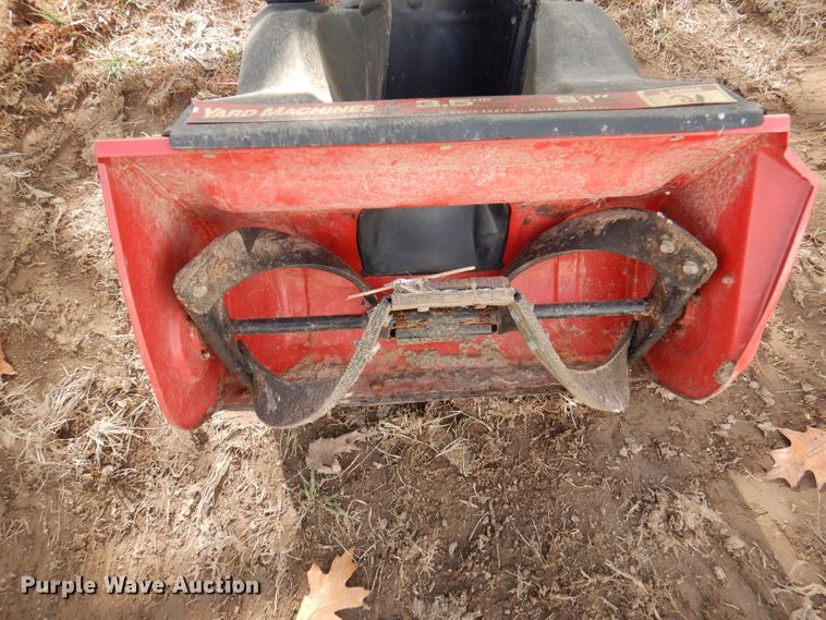 image for item DY9625 (2) MTD snow blowers