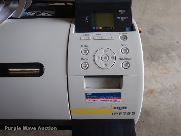 image for item DY9633 Canon iPF755 plotter