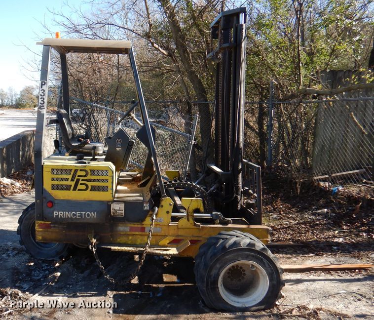 image for item DY9640 2005 Princeton PB50  piggyback forklift