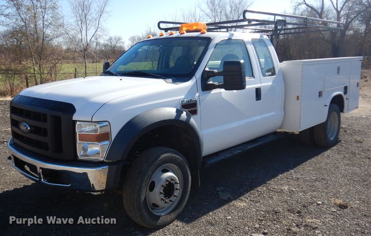 image for item EY9080 2009 Ford F450 Super Duty  utility truck