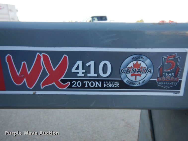 image for item EY9130 Wallenstein WX410-GR skid steer log splitter