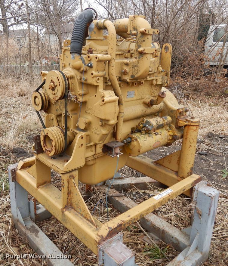 Caterpillar four cylinder diesel engine in Topeka, KS | Item EY9160 ...