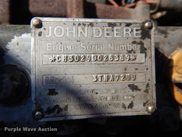 image for item FG9708 John Deere F935  lawn mower