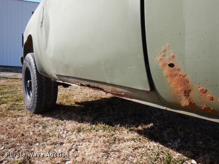 image for item FG9713 1986 Chevrolet D10 Military Blazer  Custom Deluxe SUV