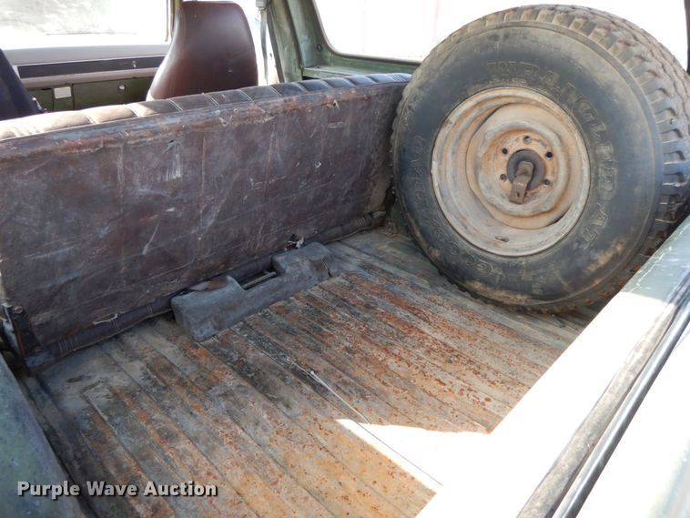 image for item FG9713 1986 Chevrolet D10 Military Blazer  Custom Deluxe SUV