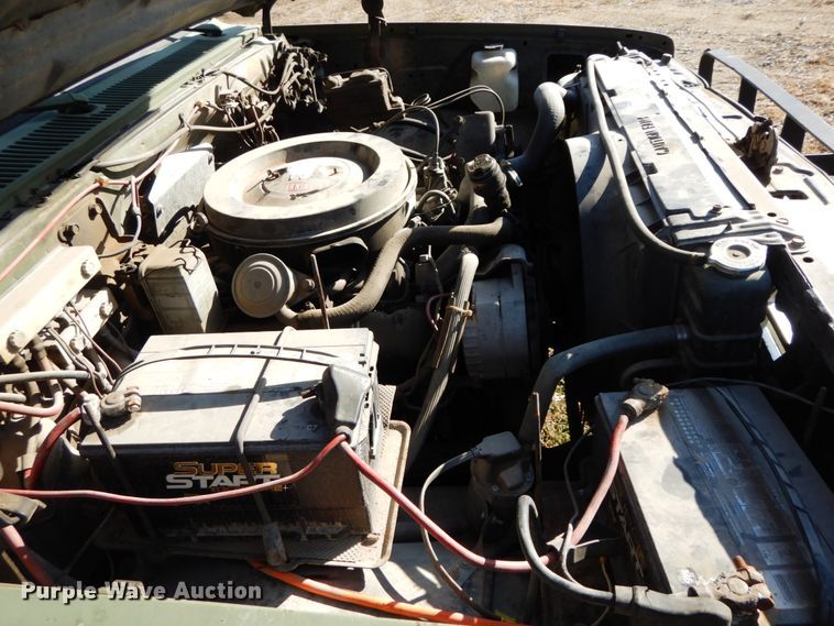 image for item FG9713 1986 Chevrolet D10 Military Blazer  Custom Deluxe SUV