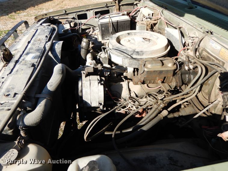 image for item FG9713 1986 Chevrolet D10 Military Blazer  Custom Deluxe SUV