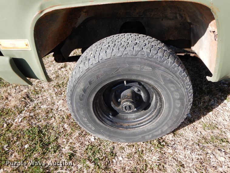 image for item FG9713 1986 Chevrolet D10 Military Blazer  Custom Deluxe SUV