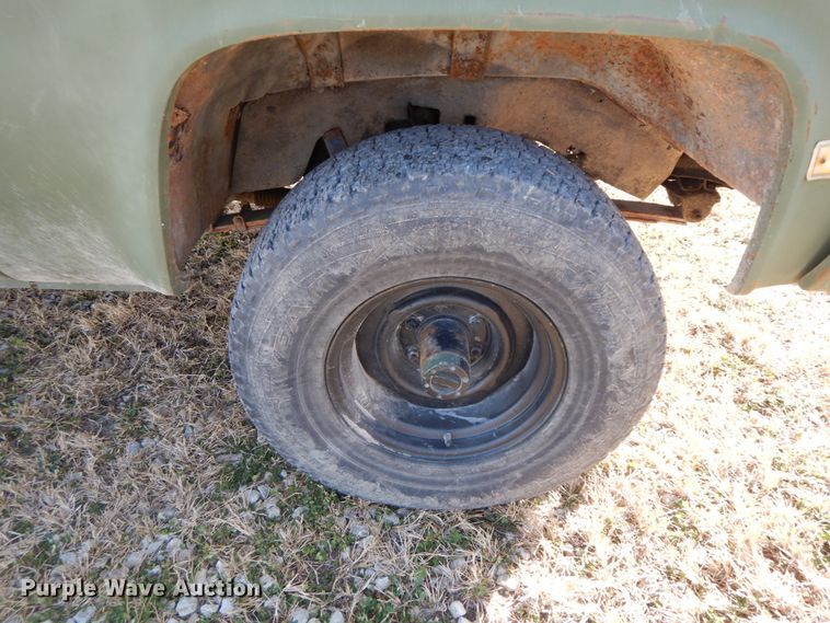 image for item FG9713 1986 Chevrolet D10 Military Blazer  Custom Deluxe SUV