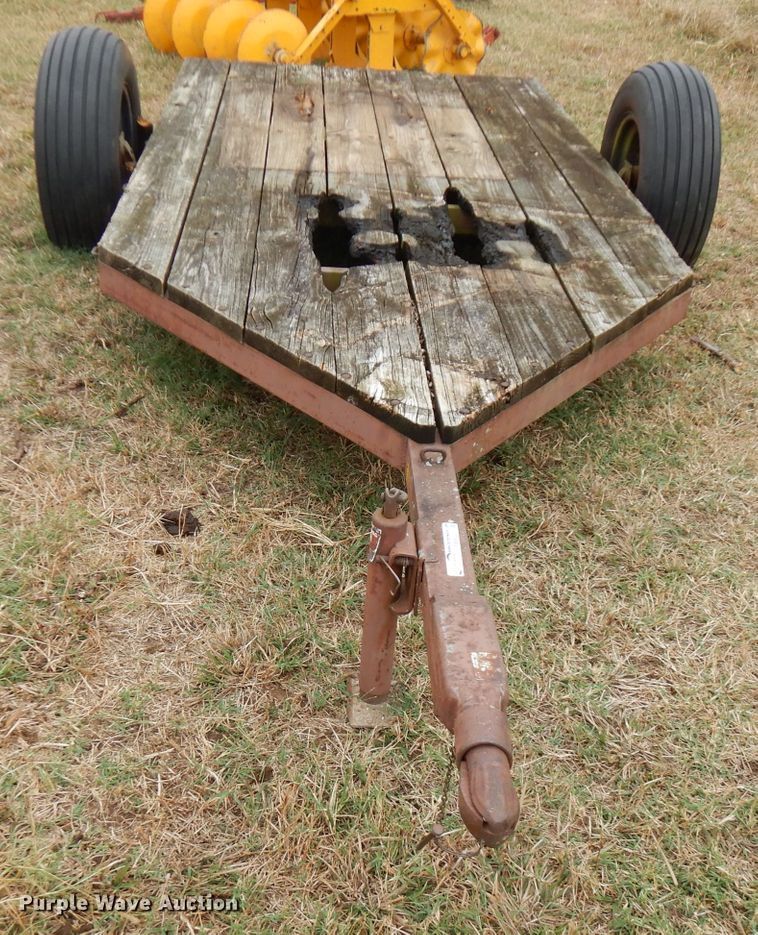 image for item FW9822 Shop built utility trailer