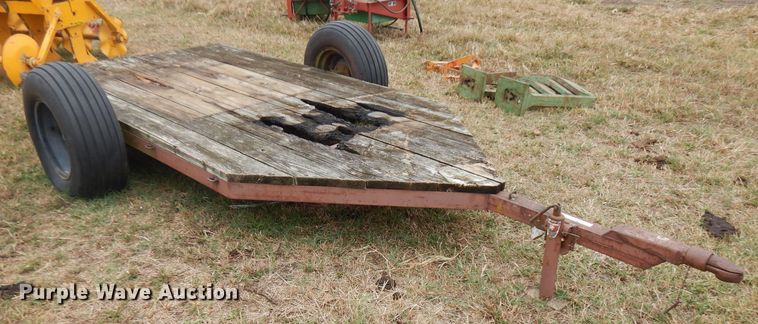 image for item FW9822 Shop built utility trailer