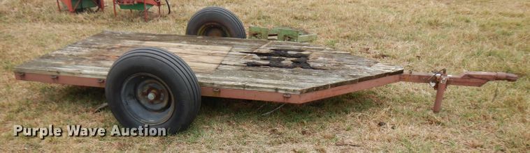 image for item FW9822 Shop built utility trailer