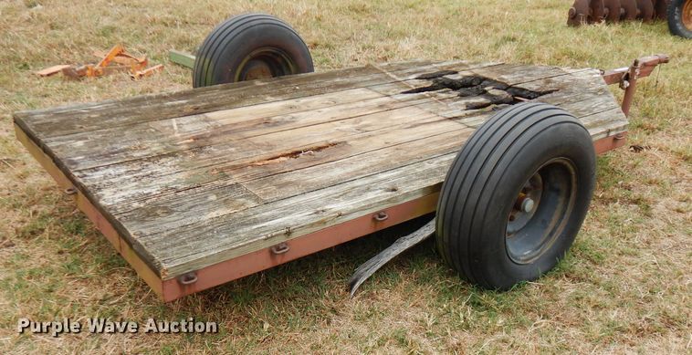 image for item FW9822 Shop built utility trailer