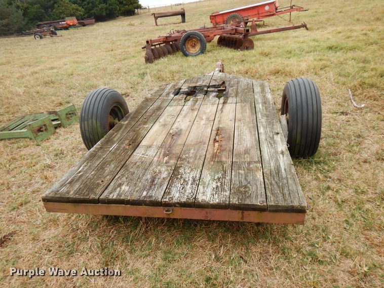 image for item FW9822 Shop built utility trailer