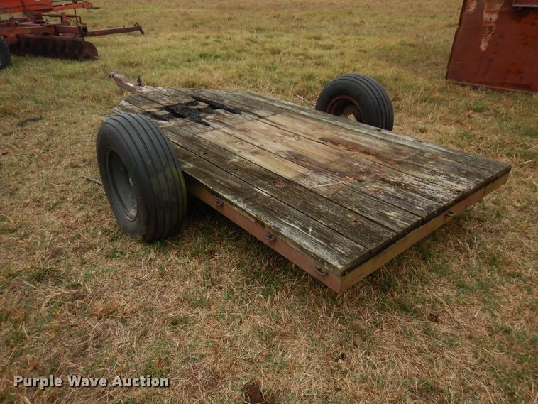 image for item FW9822 Shop built utility trailer