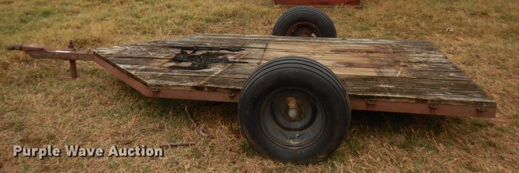 image for item FW9822 Shop built utility trailer