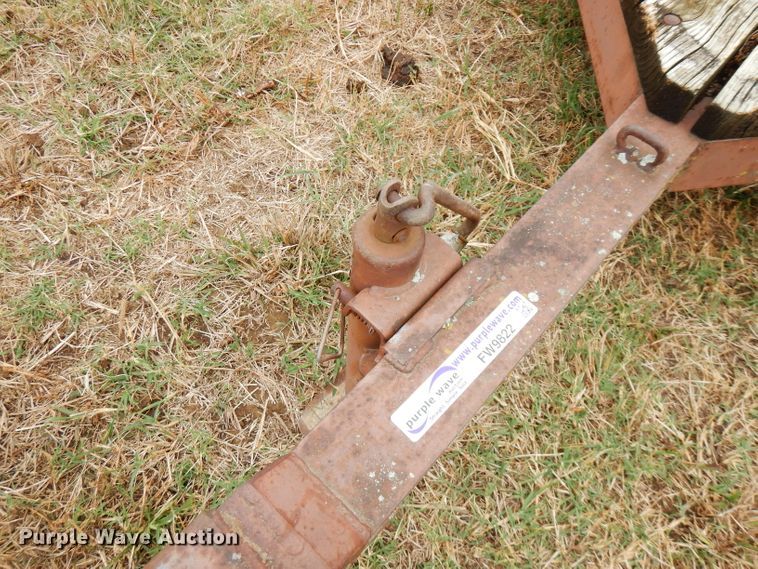 image for item FW9822 Shop built utility trailer