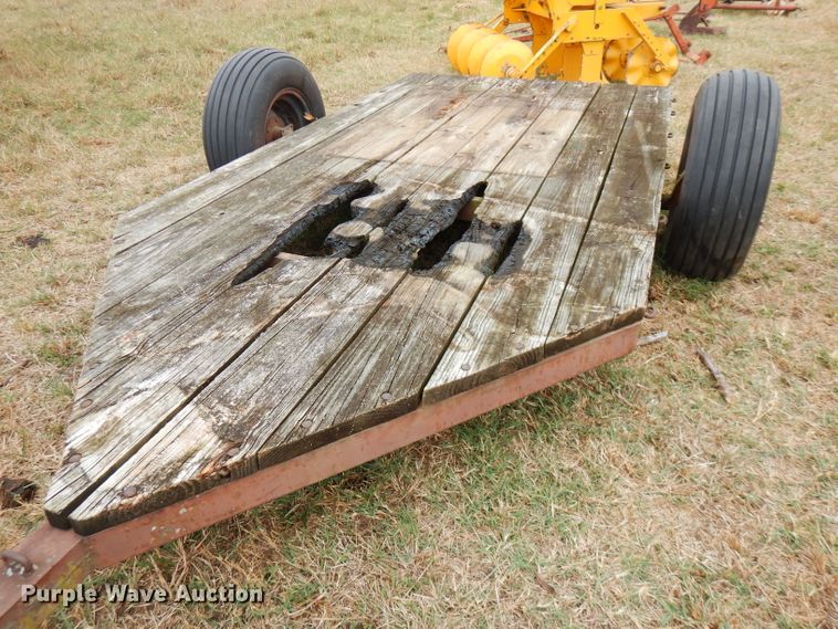 image for item FW9822 Shop built utility trailer