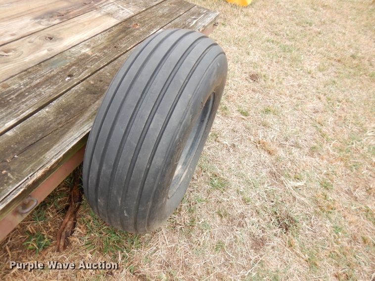 image for item FW9822 Shop built utility trailer