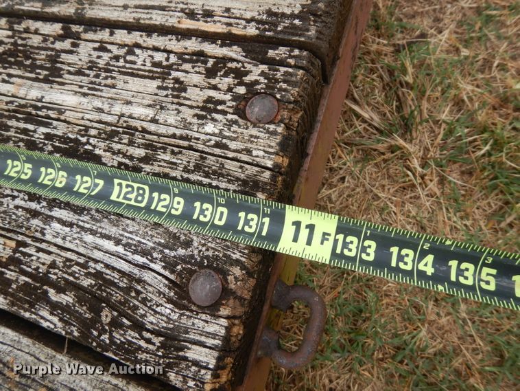 image for item FW9822 Shop built utility trailer