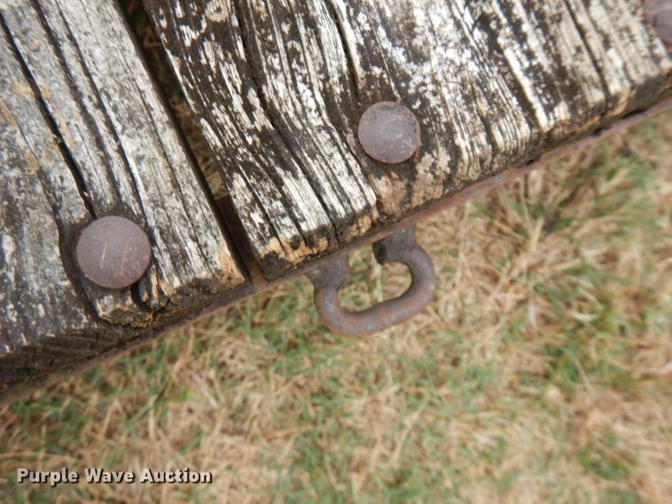 image for item FW9822 Shop built utility trailer