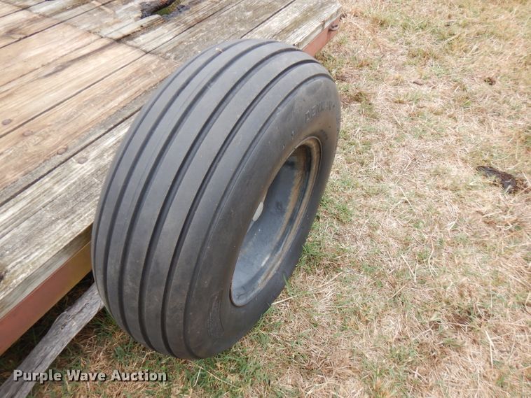 image for item FW9822 Shop built utility trailer