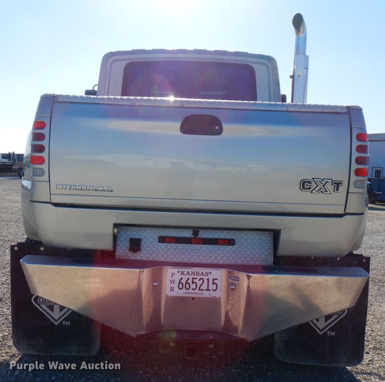 image for item FW9978 2006 International 7400 CXT Crew Cab dump bed truck