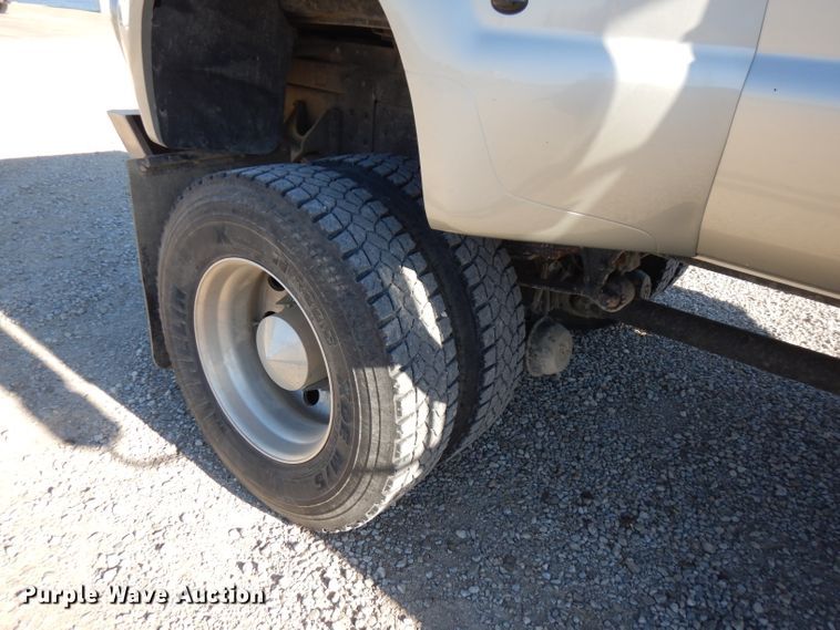 image for item FW9978 2006 International 7400 CXT Crew Cab dump bed truck