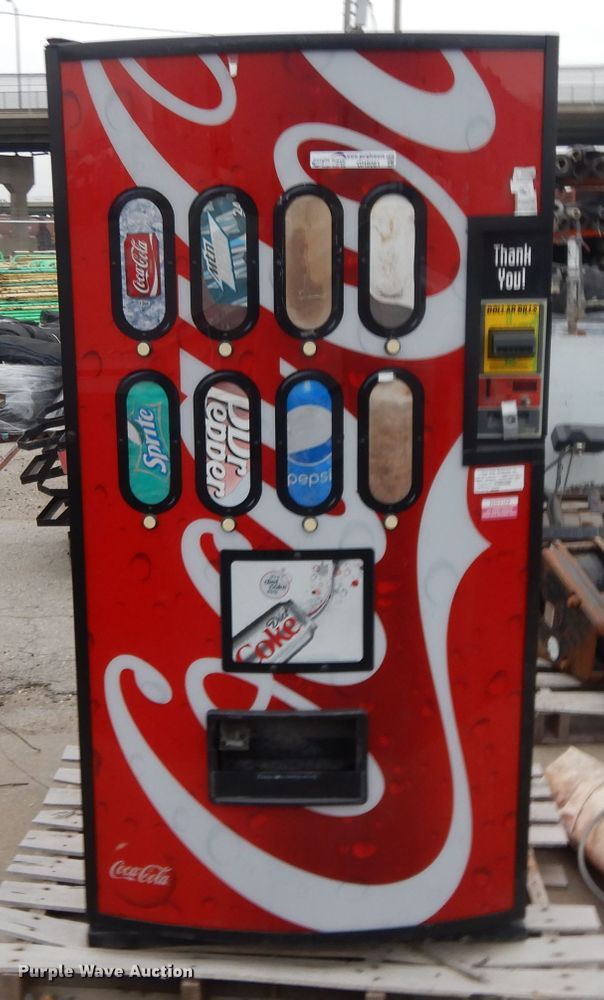 image for item GH9081 Royal Vendors RVCC-660-9 Coca-Cola vending machine