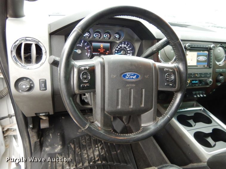 image for item GH9094 2011 Ford F450 Super Duty Lariat  Crew Cab flatbed truck