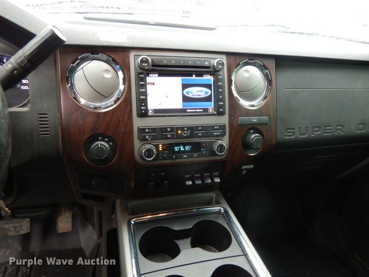 image for item GH9094 2011 Ford F450 Super Duty Lariat  Crew Cab flatbed truck