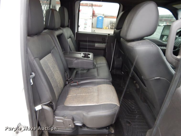 image for item GH9094 2011 Ford F450 Super Duty Lariat  Crew Cab flatbed truck