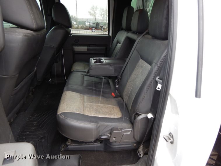 image for item GH9094 2011 Ford F450 Super Duty Lariat  Crew Cab flatbed truck