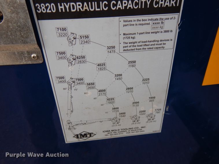 image for item GK9548 2007 Ford F550 Super Duty  utility truck with crane