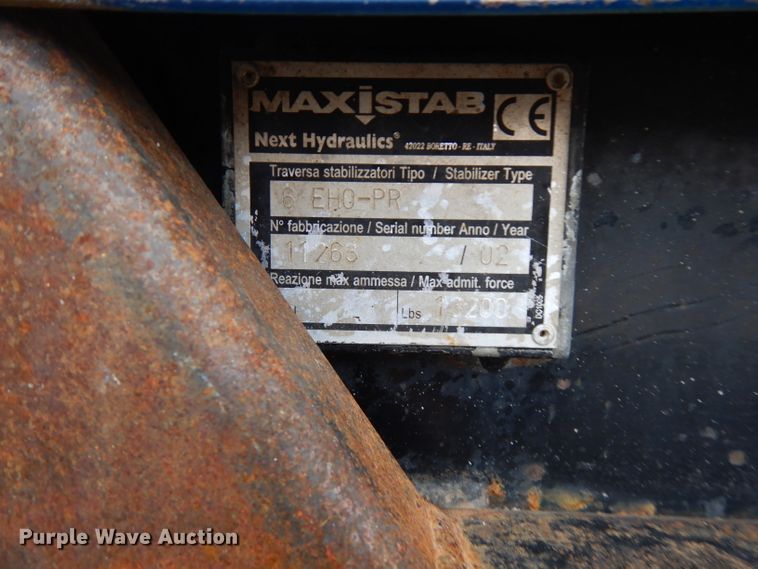 image for item GK9549 2003 Ford F550 Super Duty  flatbed truck with crane