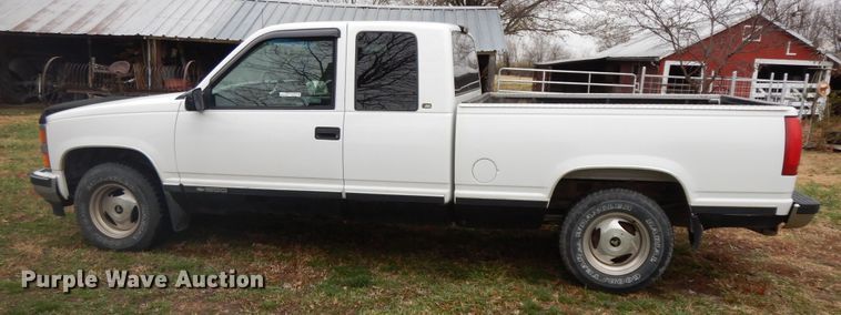 image for item GK9588 1998 Chevrolet C1500  Ext. Cab pickup truck
