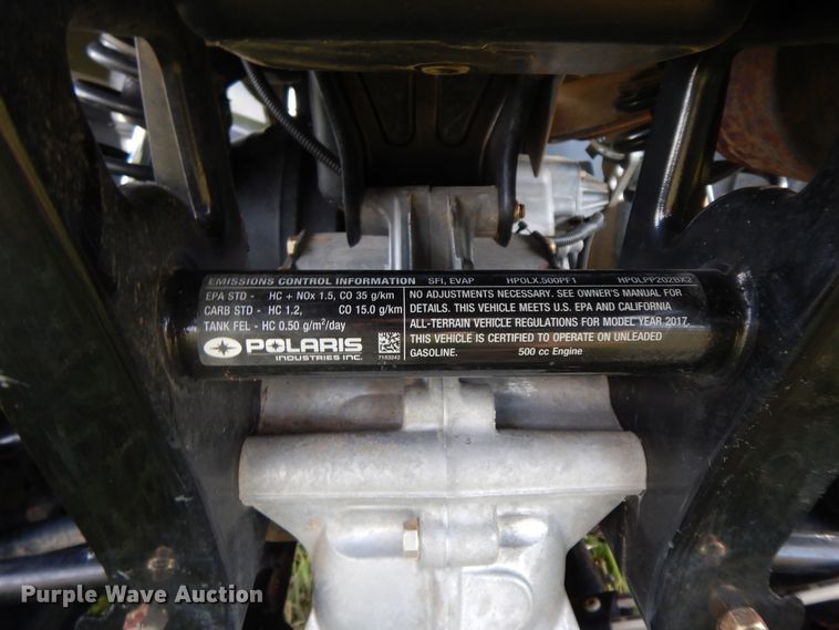 image for item GK9636 2017 Polaris Sportsman 450 HO  ATV