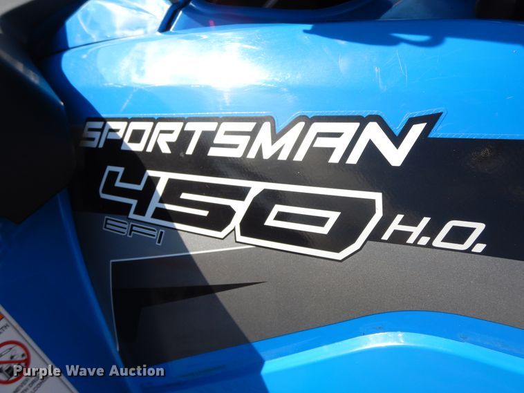 image for item GK9637 2017 Polaris Sportsman 450 HO  ATV