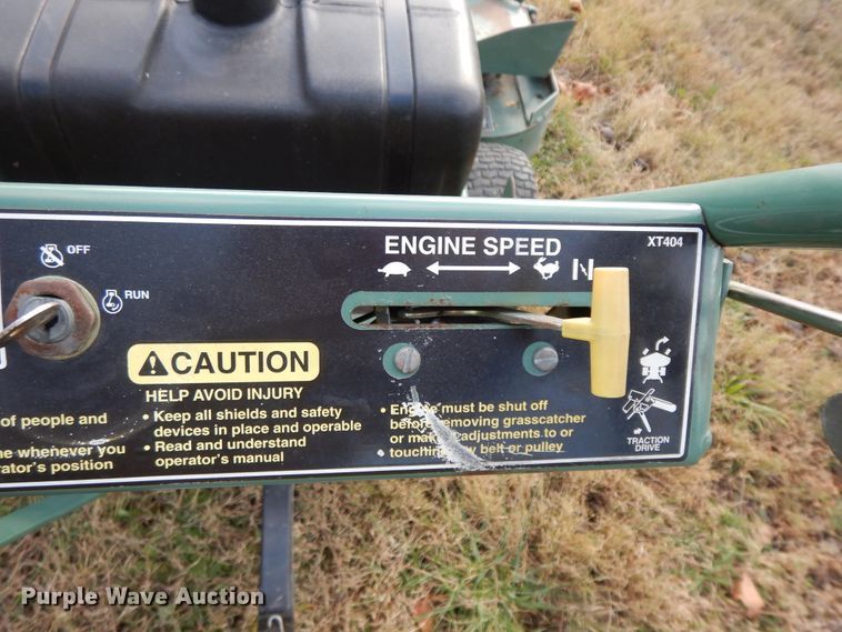 image for item GK9638 Bunton Bullet  ZTR lawn mower