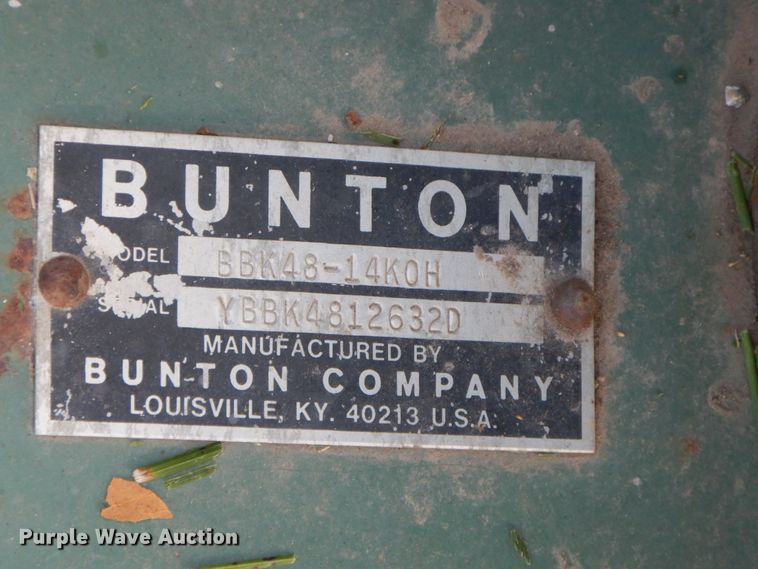 image for item GK9638 Bunton Bullet  ZTR lawn mower