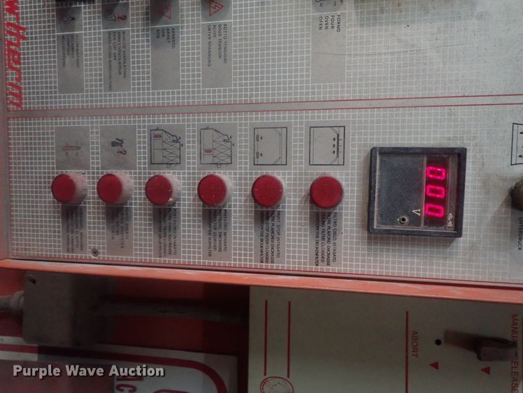 image for item GN9210 1987 Blowtherm EF750 paint booth