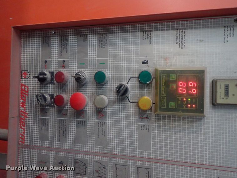 image for item GN9210 1987 Blowtherm EF750 paint booth