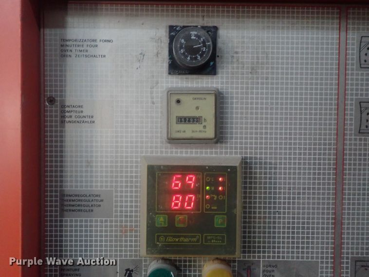 image for item GN9210 1987 Blowtherm EF750 paint booth