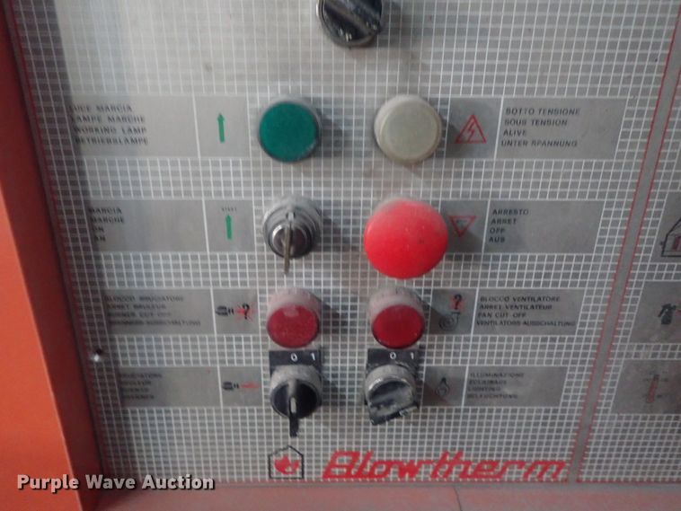 image for item GN9210 1987 Blowtherm EF750 paint booth